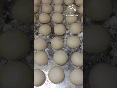 ٤٠ رغيف عيش شامي بكيلو دقيق بطريقه سهله و بسيطه و طعم يجنن