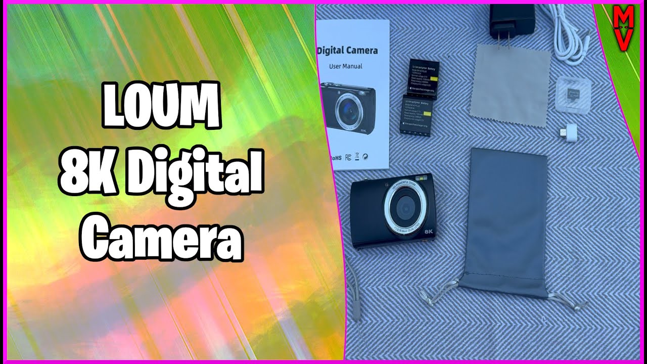 Цифровая камера Loum 8k || Обзор продукта от MumblesVideos
