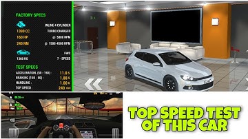 Racing Limits Gameplay : 3rd car Top Speed test | Perse Gaming