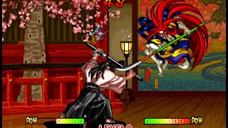 Samurai Shodown III: Ukyo playthrough lvl-8 bust 【60fps】 screenshot 4