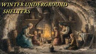 How Pioneers Built Underground Shelters for Winter Survival