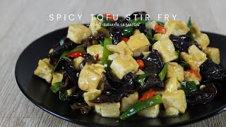 Spicy Tofu Stir Fry | Tokwa Recipe | Lutong-bahay a la Matsai