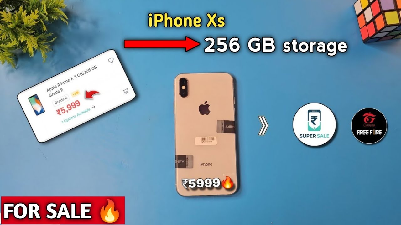 iPhone XS From Cashify | Only ₹5000 | Full Unboxing & Review