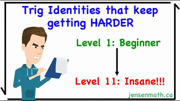 Proving Trig Identities but they keep getting HARDER | jensenmath.ca