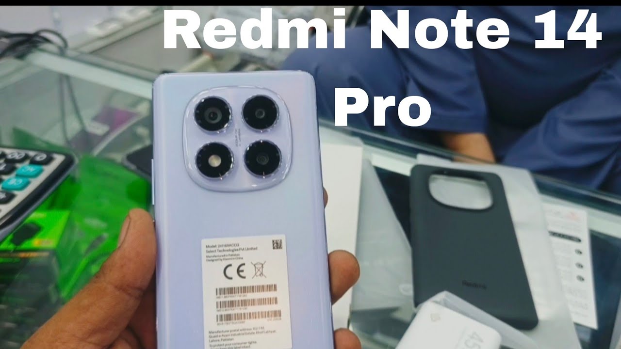 Xiaomi Redmi Note 14 Pro Unboxing & Camera Test | Price In Pakistan 69500