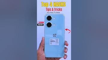 Top 4 Tricks Secret of OnePlus Nord 3 5G⚡️📱