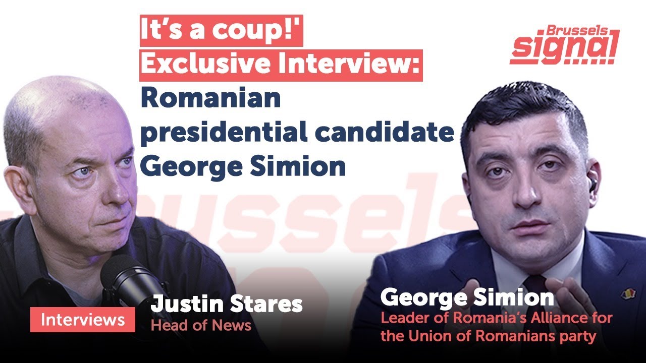 Exclusive Interview: &lsquo;It&rsquo;s a coup!&rsquo; Romanian presidential candidate George Simion