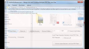 How to Merge Join and Combine Multiple PDF Files into One from Windows