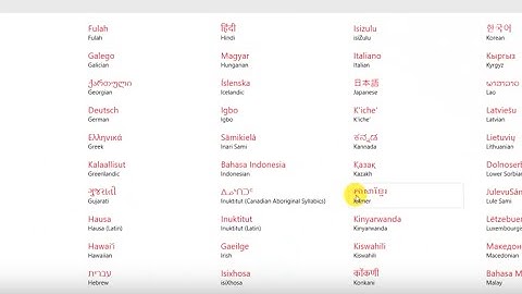 How to install khmer keyboard on window 10