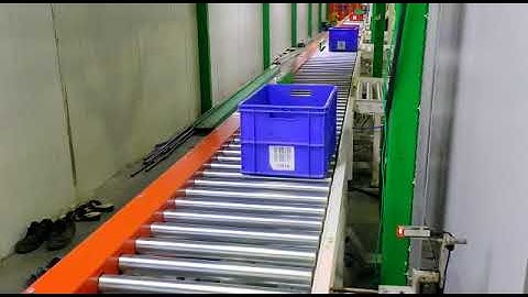 Power Roller Bar Code Based Push Sorting System