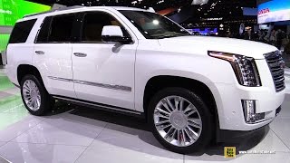 2017 Cadillac Escalade Platinum - Exterior and Interior Walkaround - 2017 Detroit Auto Show 2017 Cadillac Escalade Platinum - Exterior and Interior Walkaround - 2017 Detroit Auto Show