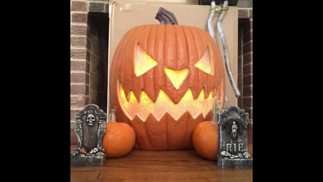 Talking Halloween Pumpkin - YouTube