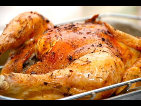 Video: Hel deilig fylt kylling i ovnen