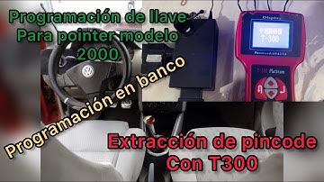 Programación de llave para Pointer modelo 2000 con Simulador