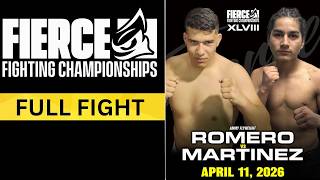 MATEO ROMERO VS  EDWIN MARTINEZ | FULL FIGHT