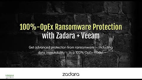 [webinar] 100% OpEx Ransomware Protection