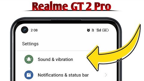 Speaker or Sound Not Working on Realme GT 2 Pro Problem Solved