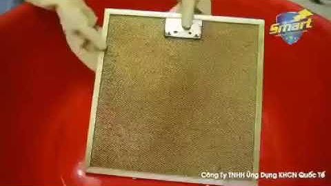 Chỉ cần làm thế này lưới lọc máy hút mùi sẽ tan dần mỡ, sạch như mới 0971176286