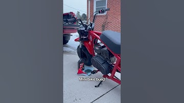 60mph loading #minibike #coleman #b200 #motorcycle #dirtbike #bike #motor #build #engine #automobile