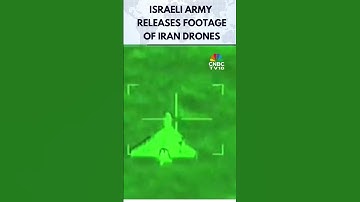 Thumbnail of Iran Attacks Israel | Israeli Army Releases Footage It Shows Interception of Iranian Drone | N18G