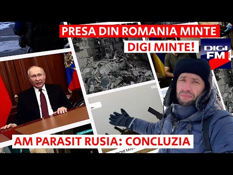 Părerea mea NECENZURATA despre OAMENII din RUSIA - AU PLECAT CU ADEVARAT mările companii?