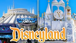 Hyperspace Mountain, Small World & Sleeping Beauty Castle - Disneyland Walkthrough & Rides 2024 [4K] by DocumentDisney 9,377 views 3 weeks ago 56 minutes