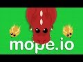 HUGE NEW GIANT T-REX DESTROYS EVERYTHING! - Mope.io Gameplay