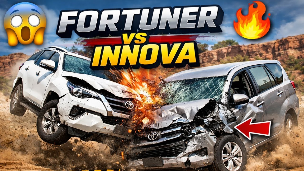 BeamNG.drive | INNOVA vs FORTUNER – FINAL BOSS TEST 💀