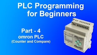 Details PLC Ladder Logic with Omron(counter and compare) Guide