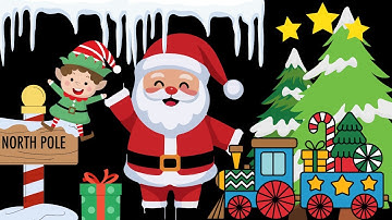 Santa’s Workshop Christmas Baby Adventure Baby Sensory Holidays High Contrast Soothing Music