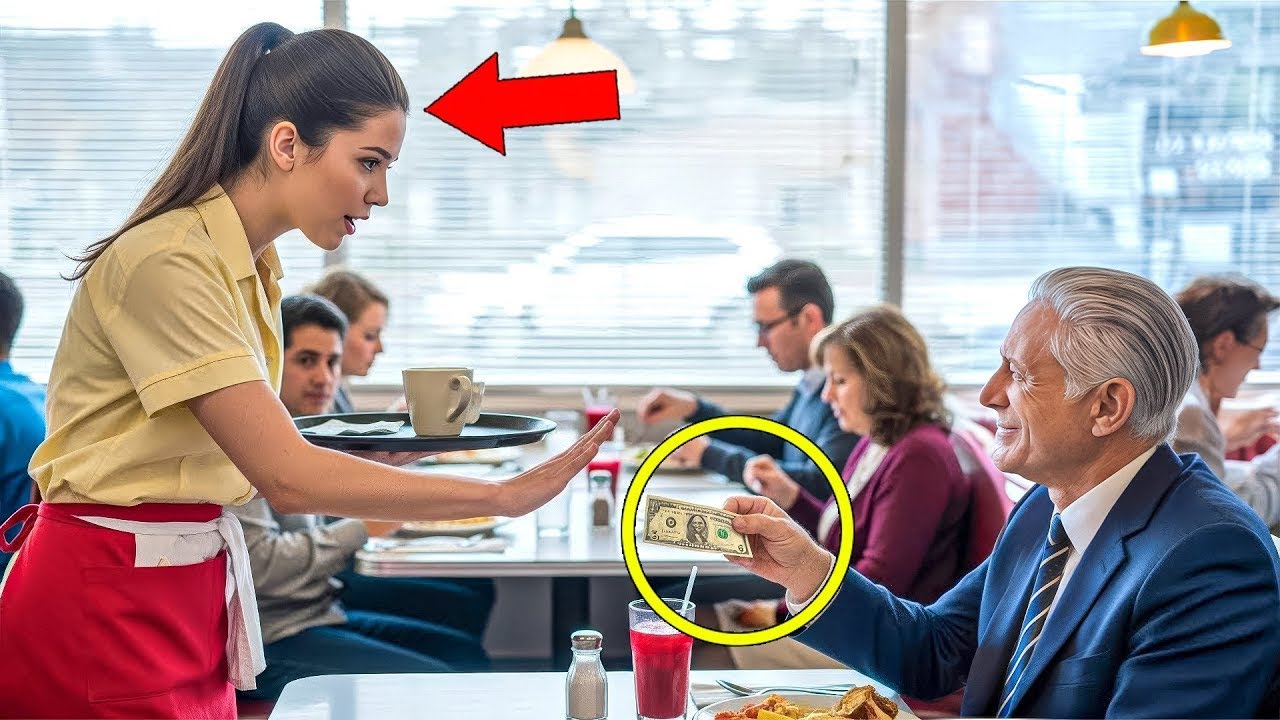 Er Gab Der Kellnerin $5 Als Test — Ihre Antwort Ließ Den Milliardär Sein Testament Ändern
