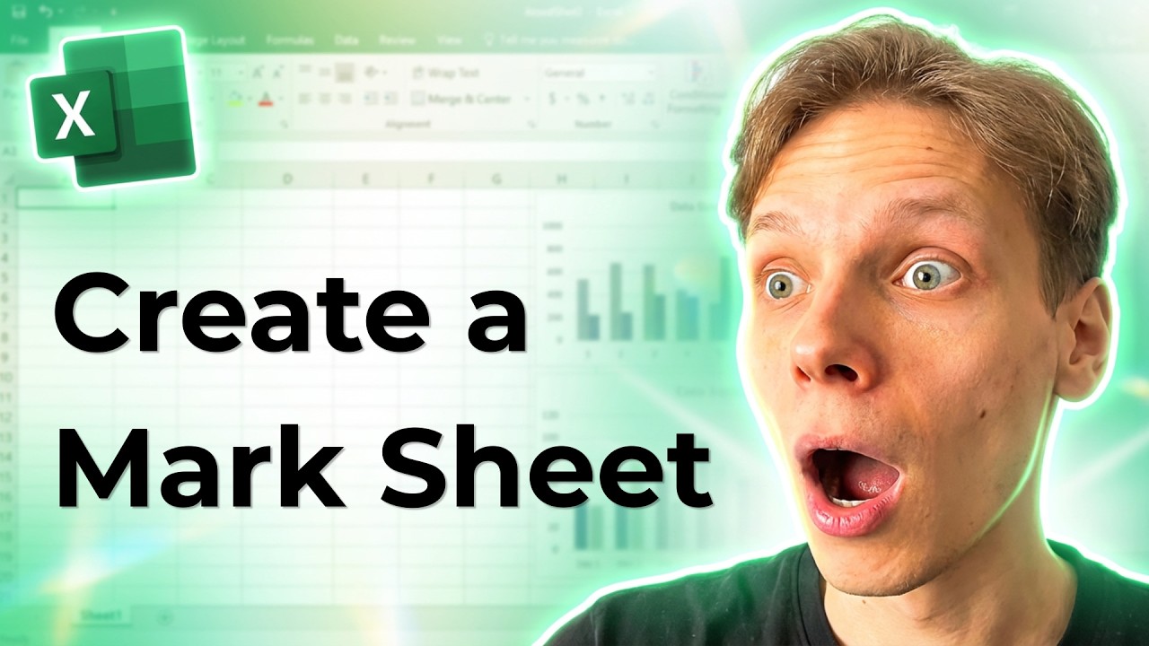 How to Create a Mark Sheet in Microsoft Excel [2026 Guide] - YouTube