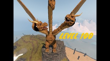 How Strong Is Max Level Showa King Ghidorah? Kaiju Universe