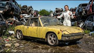 ASMR Car Restoration | 1973 Porsche 914 (Dream Car) | From Neglected to Showroom Perfect