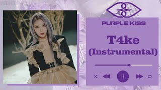 PURPLE KISS (퍼플키스) - T4ke [CLEAN INSTRUMENTAL ] Resimi