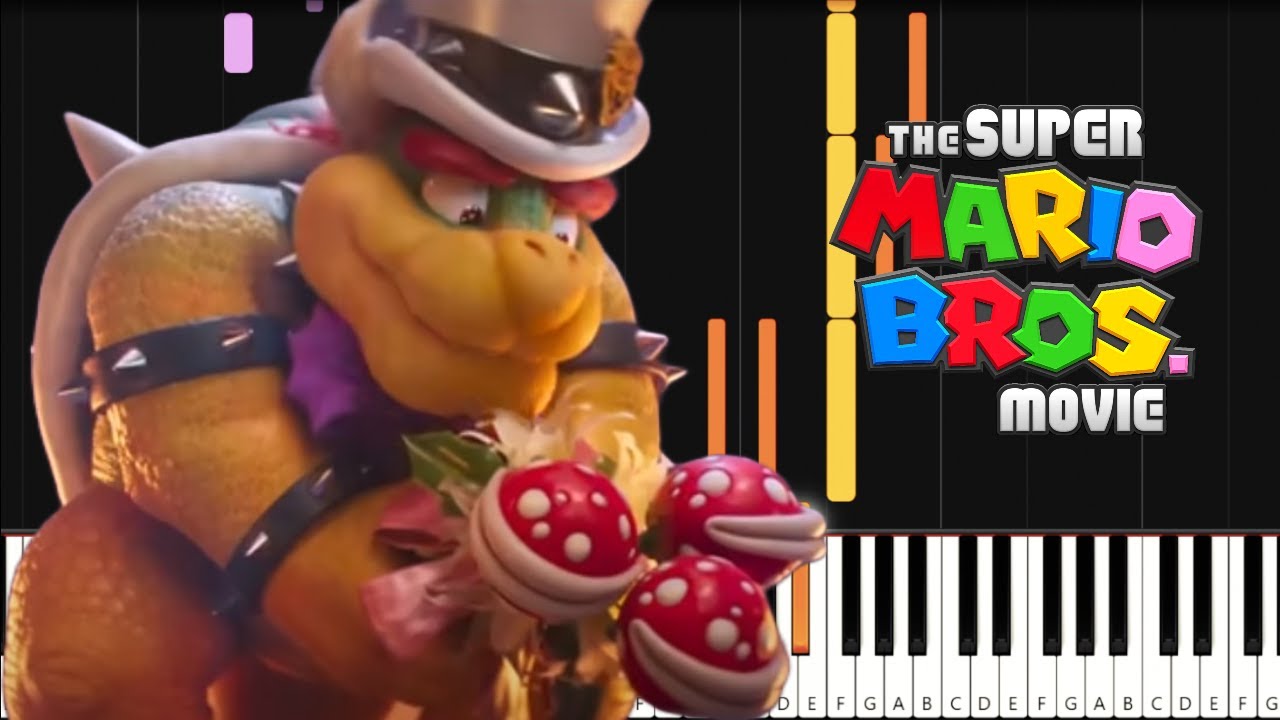 Bowser - Peaches (Piano Tutorial Lesson)