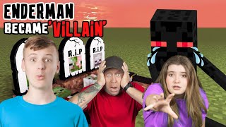 Enderman Villain: Monster School In Real Life