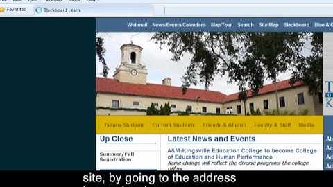 Blackboard Learn 9 Login-TAMUK
