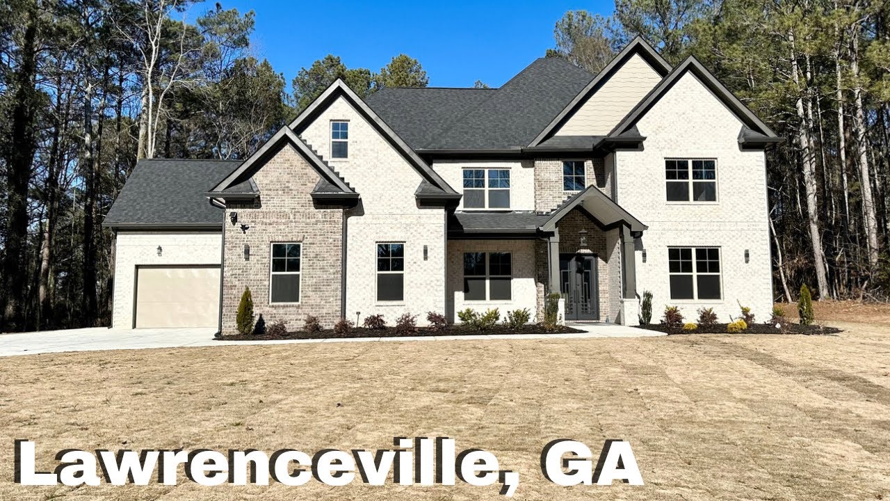 НОВЫЙ ДОМ К СЕВЕРУ АТЛАНТЫ | 5 СПАЛЕН | 5 ВАННЫХ | УЧАСТОК БОЛЕЕ 1 АКРА | 5000 кв. футов