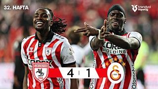 Samsunspor (4-1) Galatasaray - Highlights / Match Summary | Trendyol Süper Lig - 2025/26