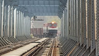 [ قطارات مصر ] قطارات البضاعة بمحطة بنها  - Egyptian Freight Trains