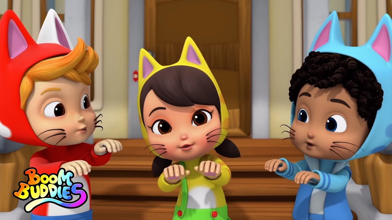 ⁣ثلاث قطط صغيرة | نتظاهر واللعب | Kids Tv Arabic | أطفال الحضانة القوافي
