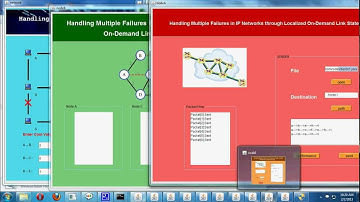 Handling Multiple Failures In IP Networks Through Localized On Demand Link State Routing