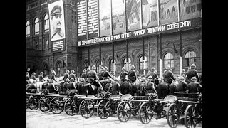 Первомайская демонстрация, 1933 год (немая кинохроника)