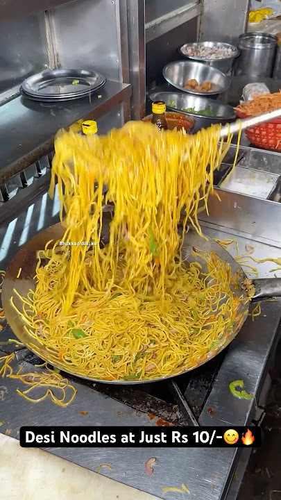 Desi Noodles at Just Rs 10/-😋🔥|| Indian Street Food