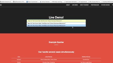 Item2Vec Galvanize project (2016) Live demo