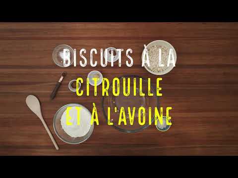 Vidéo: Biscuits à L'avoine Et Aux Graines De Citrouille