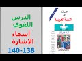 A Simplified Explanation Of The Lesson Demonstrative Pronouns Pages 138 140 Al Ra Id Fi Al Lu 