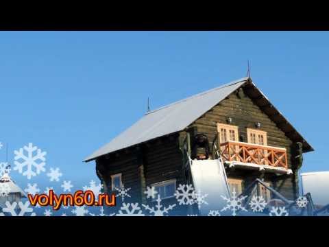 зимняя горка загородный