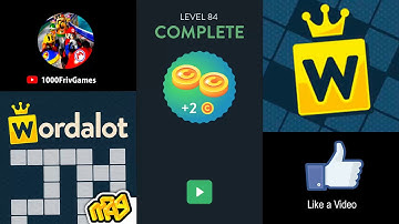 Wordalot Level 81, 82, 83, 84, 85, 86, 87, 88, 89 and 90